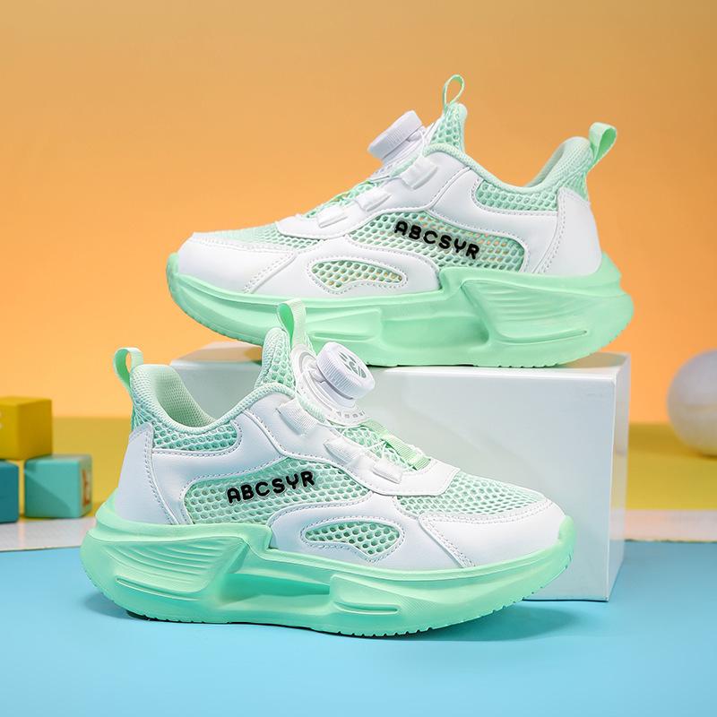 Children's Shoes Summer New Breathable Single Mesh Hollow Lightweight Boys Shoes Fashion Casual Girls Versatile Sports Shoes