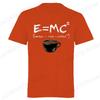 Formula Science Coffee E MC Equation Unisex T-Shirt, Energy Milk Coffee T-Shirts,Vintage T Shirts,short Sleeve Shirts for Men