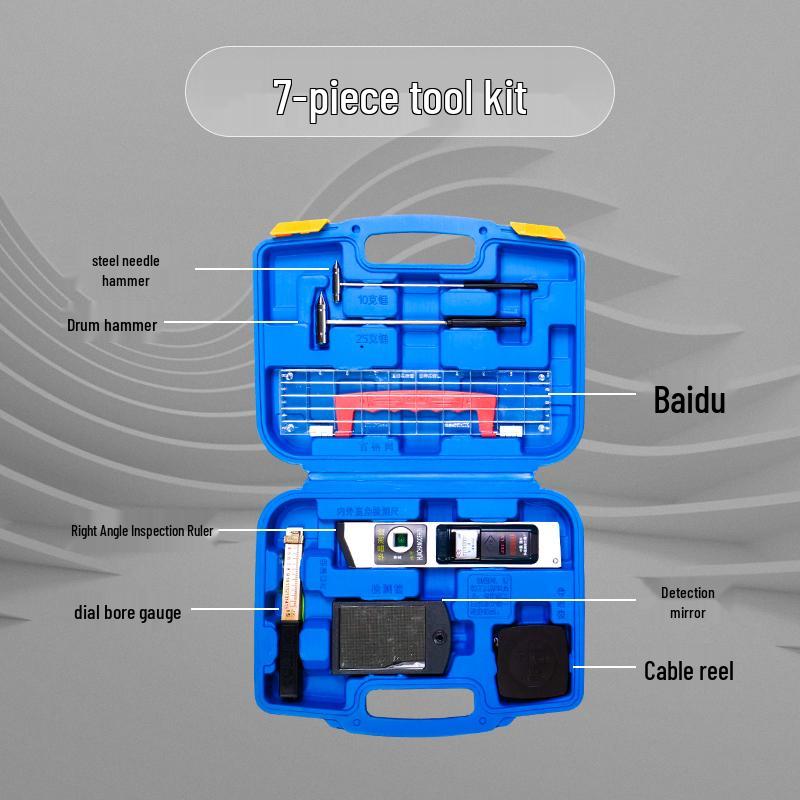 Складная инспекционная линейка из алюминиевого сплава высотой 2 метра для строительных работ на стенах