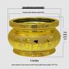 Ceramic Indoor Incense Burner for Buddhist Offerings - Small Holder for Living Room or Buddhist Hall.
