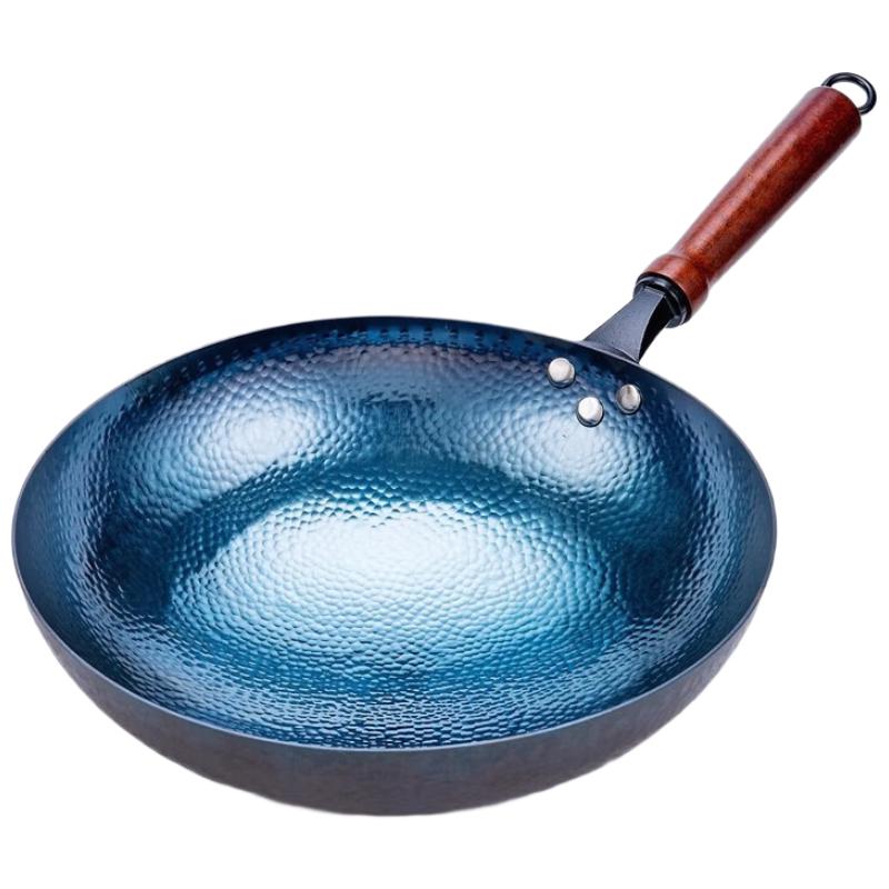 Traditional Zhangqiu Forged Wrought Iron Wok