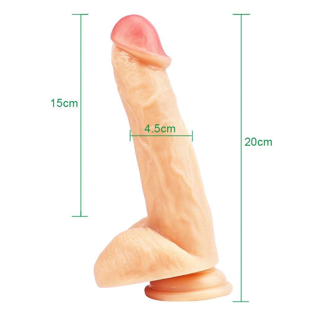 MoDi Ženský sex živý dildo vibrátor masáž bodu G masturbace muž přísavky realistický pocit muž skutečný penis sexuální hračka žena