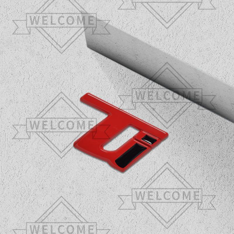 3D Car Stickers Ti Emblem Auto Steering Wheel Badge Interior Decal For  Giulietta Stelvio Stradale Tonale Accessories