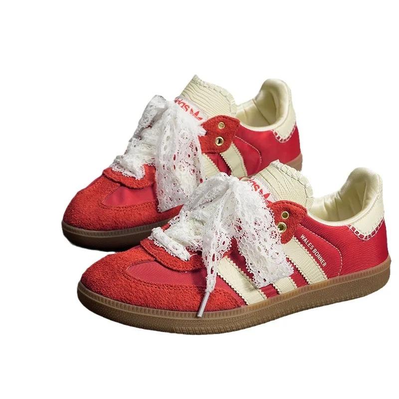 1Pair 3cm Width Fashion Lace Casual Shoes Laces Flat Shoelaces Multiple Colors Rope Shoelace for Shoes Accessories 120/140/160CM