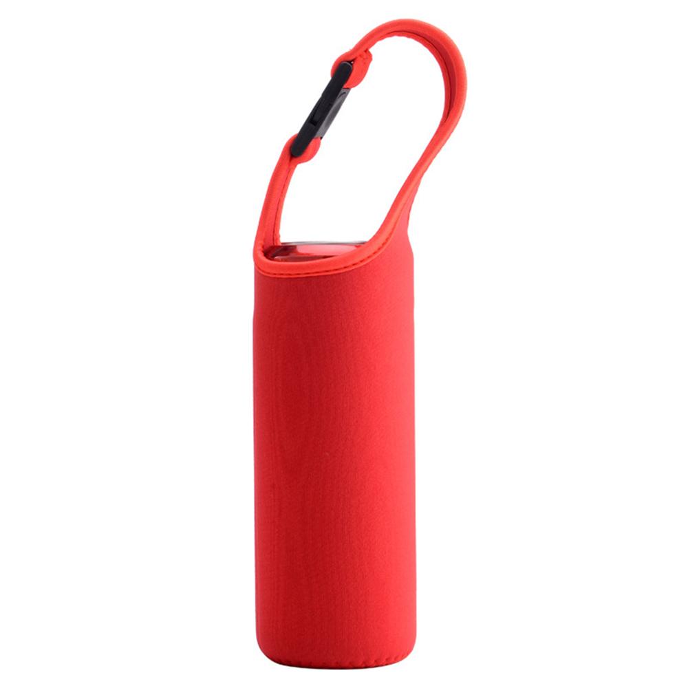 Heat Insulation Water Bottle Cover Case Professional Sport Portable Insulator Sleeve Pouch Carrier With Snap Buckle For 500ml