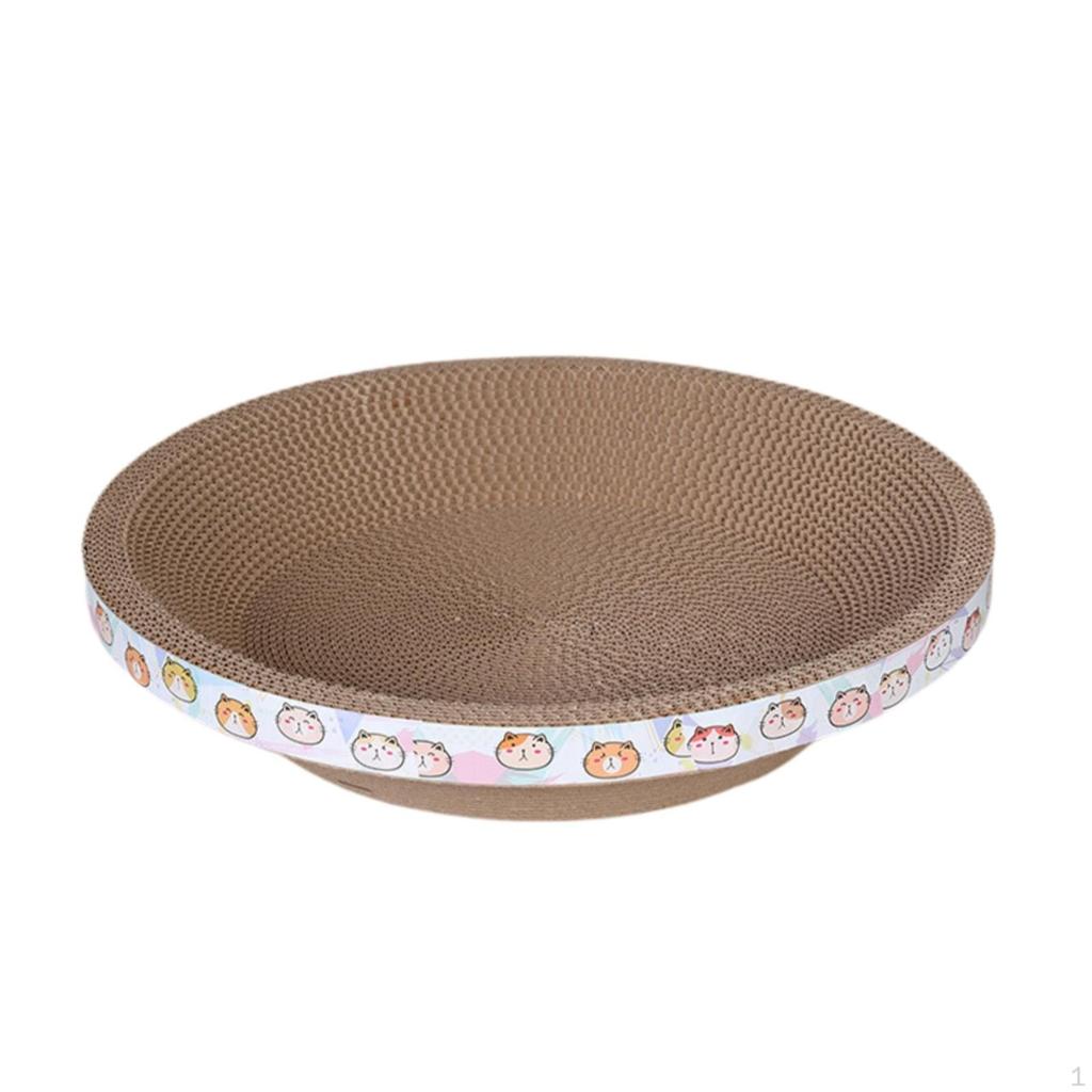 Corrugated Cat Scratcher Bed Concave Lounge Comfortable Pet