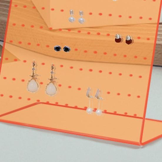 Acrylic Earring Rack Stylish Jewelry Display Space-Saving Long Lifespan Jewelry Rack for Store Home