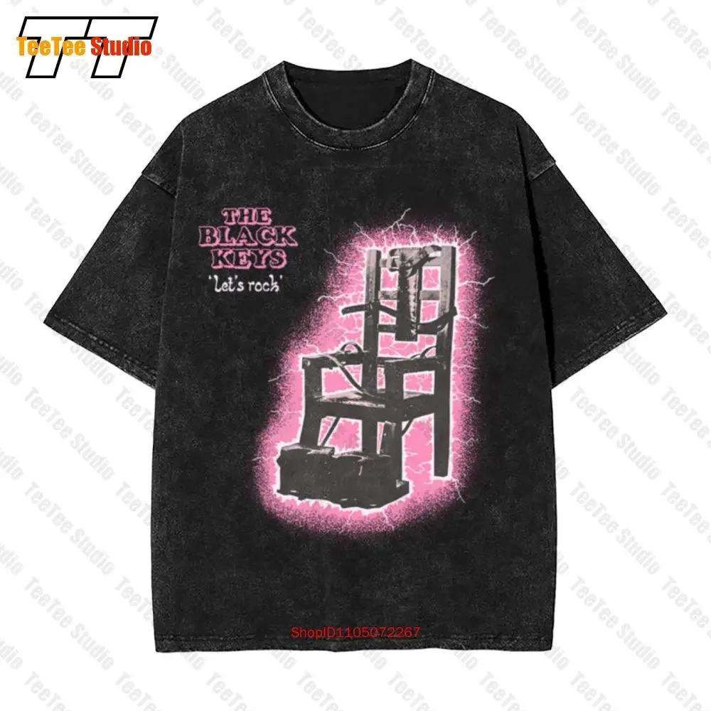 Thekeys Lets Rock Music Tour Vintage Oversized TShirt ZSIQ S