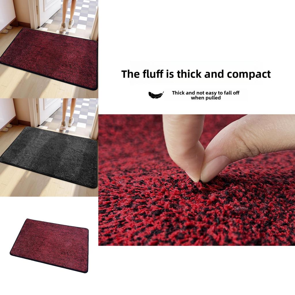 Modern Cotton Door Mat With Nonslip Backing For Bathroom Entryway And Home Decor