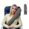 PVC Side Sleeping Pillow Foldable Chin Support Cushions Portable Headrest Car Airplane Travel