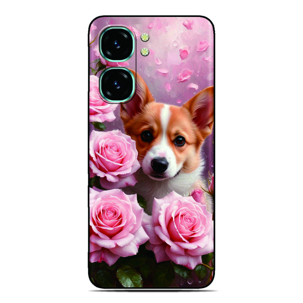 Cute Dog Puppy Cover for Xiaomi 17 Pro Max Poco C85 C65 C71 F8 Ultra M7 M4 Redmi K90 A5 15 15C 5G 13C 12C 10C 4G Phone Case
