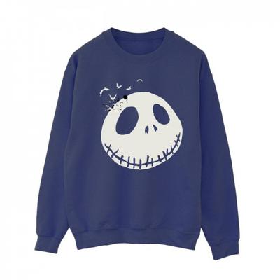 O Estranho Mundo de Jack - Moletom Feminino/Feminino Jack Skellington Face