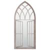 Garden Mirror Sand 100x45 Cm Iron