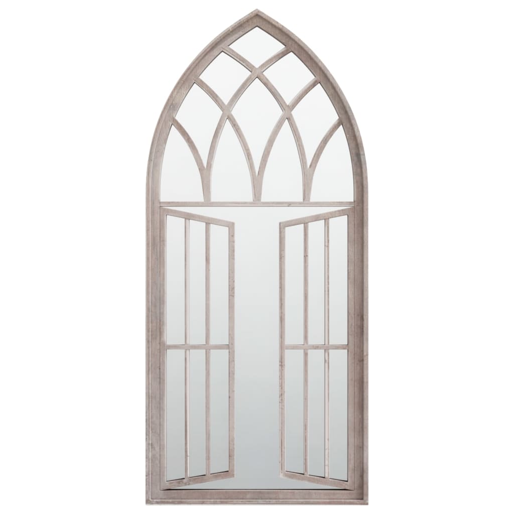 Garden Mirror Sand 100x45 Cm Iron