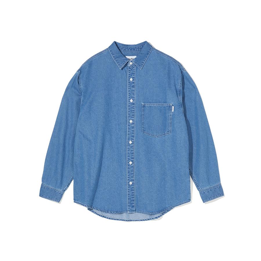 Mark M Washed Denim Shirt (Mibaa5001)