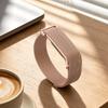 Google Fitbit Air Breathable Milanese Loop Band Quick Release Adjustable Soft Metal Tracker Accessory