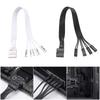 Motherboard Expansion Cable Power LED Reset PC Power F-PANEL Female to 2Pin Male Connector for Computer Reset Hard Drive