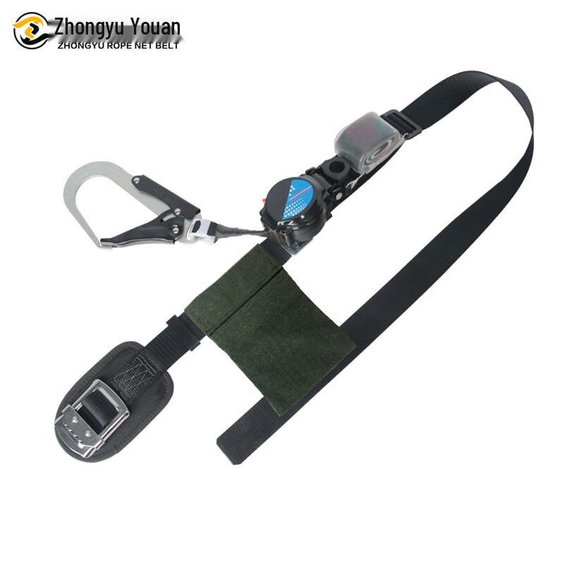 OLOMM Lightweight Ret retractable Single Waist Safety Harness 1