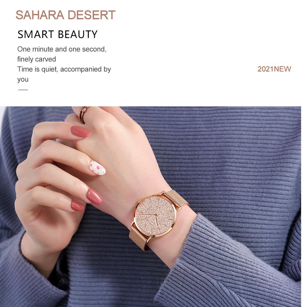 Hannah Martin Women's Waterproof Watch - Japanese Movement, European & American Fashion