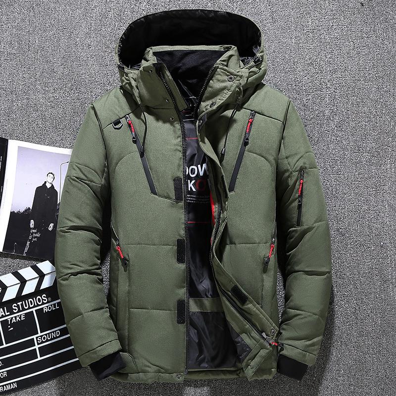 Down Slim-fit Thickened Men's Winter Jacket