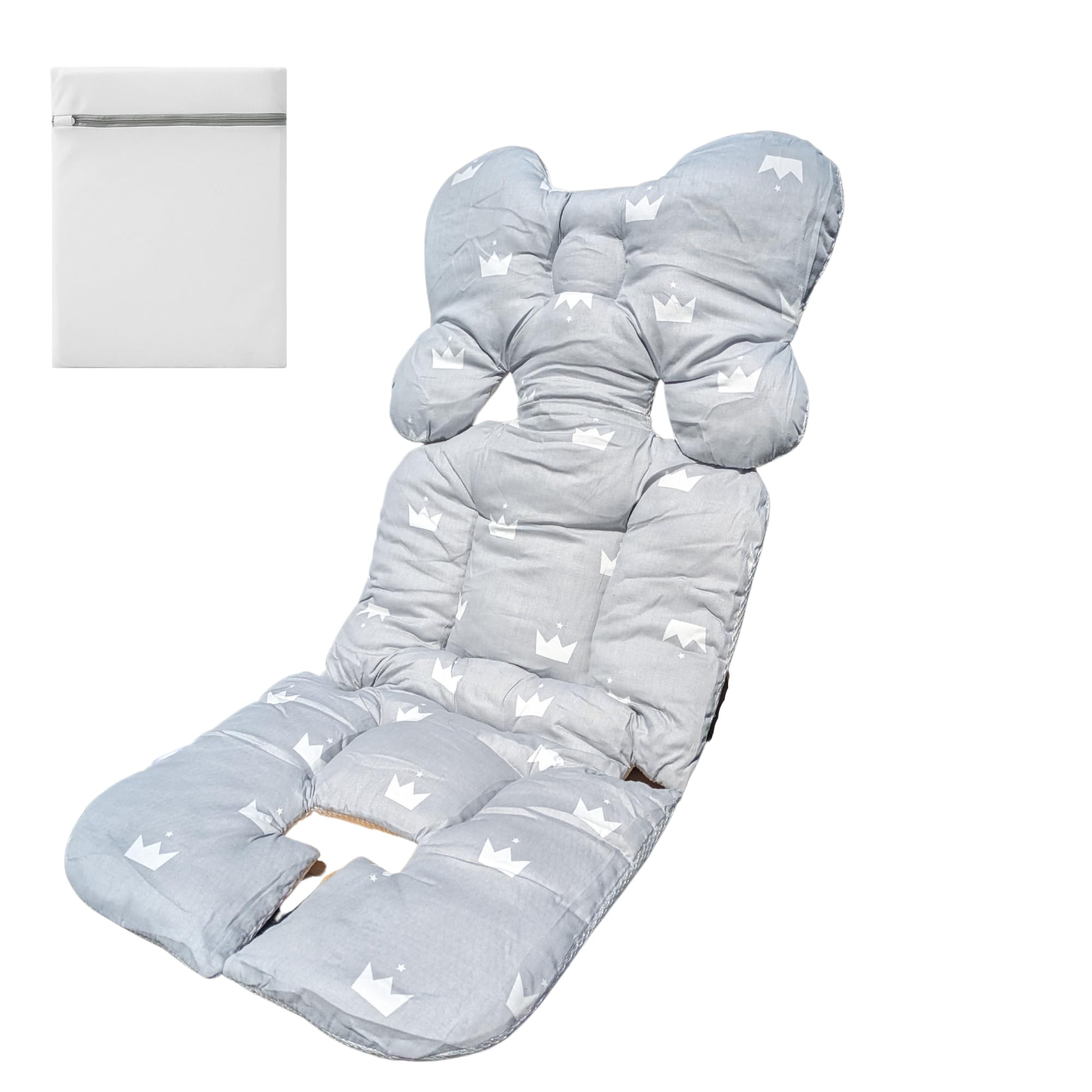 

Автокресло Asway STERLING для малышей и рекомендовано Childcare 3D сетчатый дышащий полностью узор короны подушка, профессионалы, хлопок, моющийся,