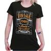 Vintage Genuine 1980 Birthday Built To Last Graphic T Shirts for Women T-Shirts