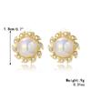 Baroque Pearl Clip-On Earrings for Women Without Pierced Ears
