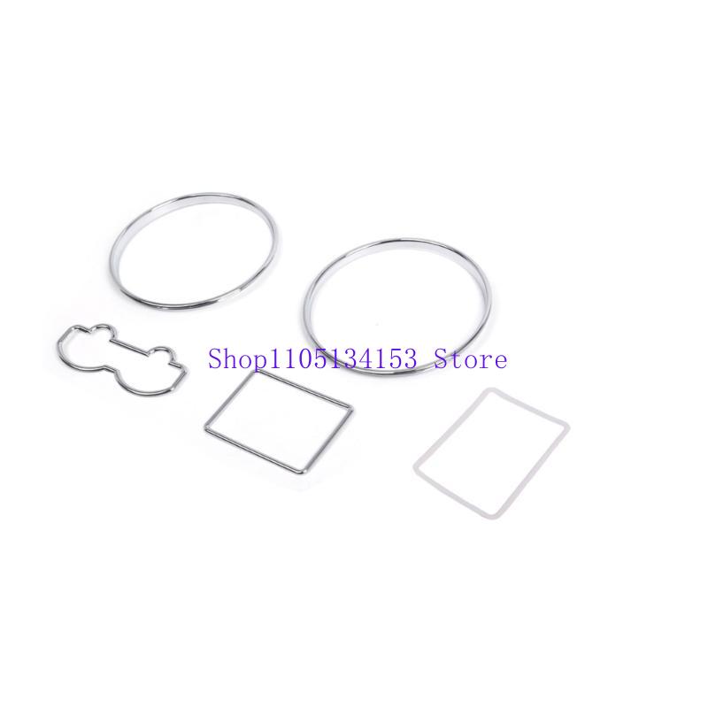 Hg89 Speedometer Dashboard Gauge Rings Trim Speedometer Bezel Trim Automotive Interior Accessories for MKIV 97-03
