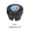 For VW Car Cigarette Lighter Dust Cover Dustproof Cap Plug Car Styling for VW Tiguan Polo Golf 7 Jetta Interior Mouldings XTKH-A325