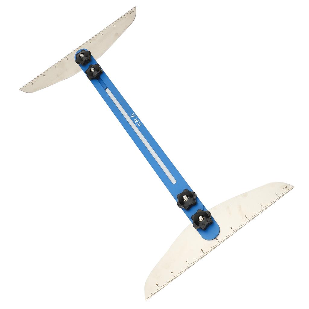 Stair Treads Gauge Template Tool Adjustable Angle Stair Jig and Measuring Tool for Cutting Perfect