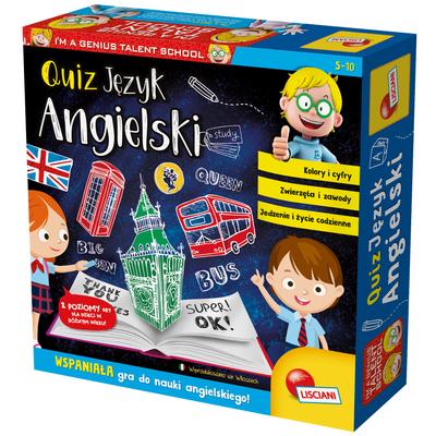 Lisciani I"M A Genius Quiz - English 1979
