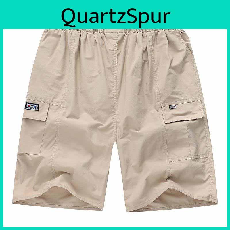 Mens Pants Middleaged Loose Shorts Fivepoint Pants Summer Thin Middleaged And Elderly Casual Pants Mens Straight Pants Summer