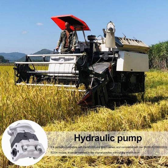 Bomba Hidráulica para Trator Design Anticorrosivo Fabricação de Precisão Desempenho Confiável Bomba Hidráulica para Kubota M105S/M96S