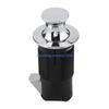 Y5GD Square Embedded Push To Open Lock Zinc Alloy Flush Mount Cabinet Lock for Drawer Cupboard Easy Installation