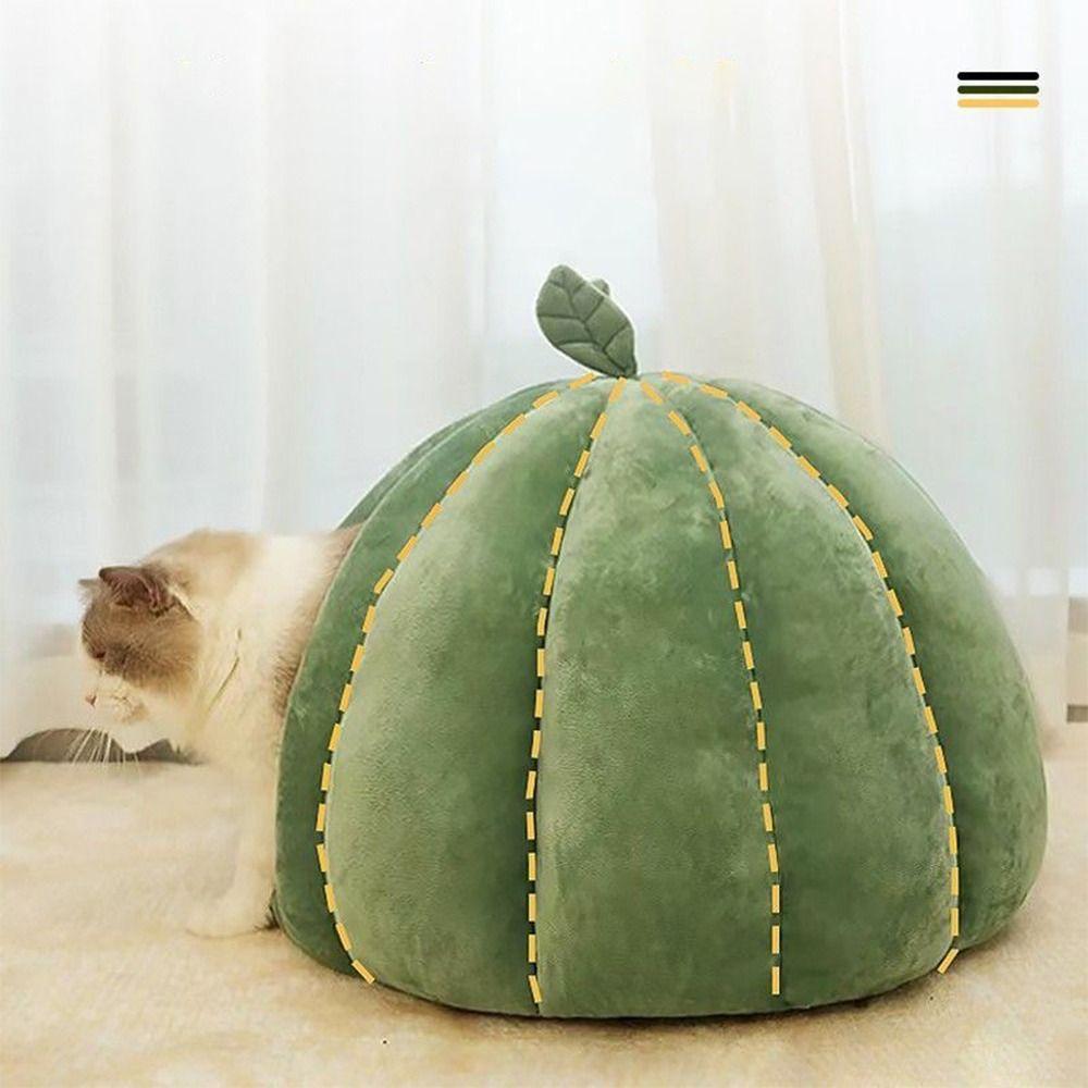 

Kitten Puppy Cat Nest Flannel Puppy Nest Універсальна лежанка для котів S-35*35*30CM