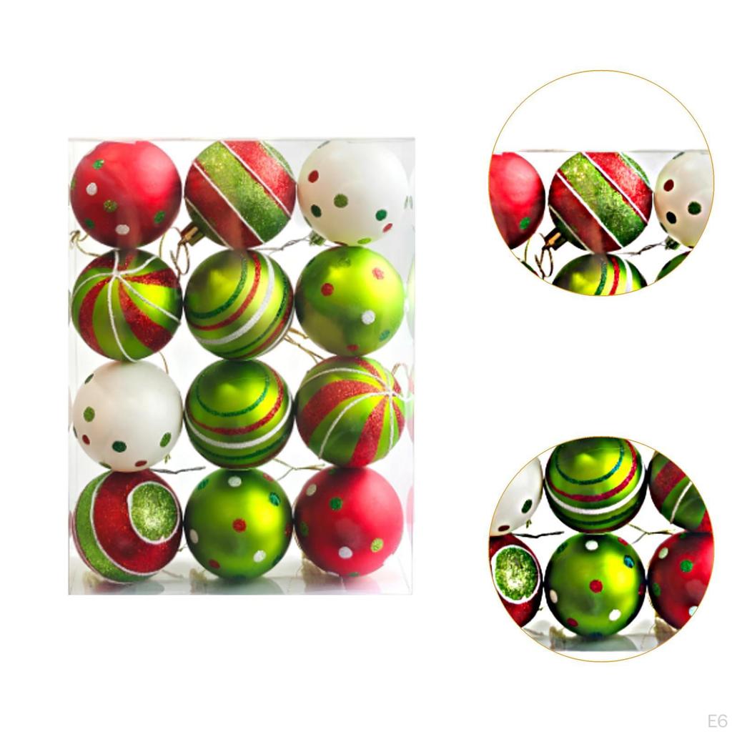 Vánoční koule ozdoby závěsné dekorace na stromek pro domov, nákupní centrum