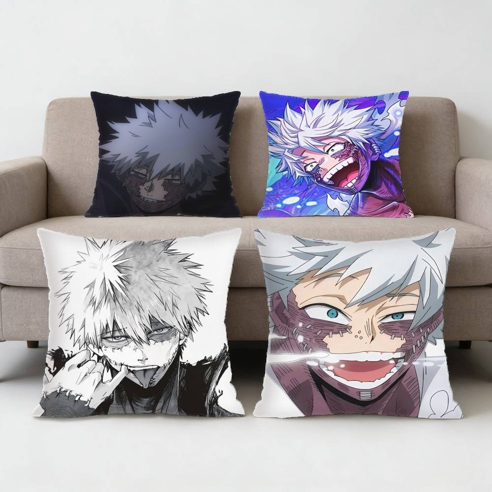 Dabi My HHero AAcademiaS Pillow Case Sofa Living Room Bedroom Headboard Backrest Cushion Square Cushion Nap Time