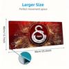 Galatasaray Print Kissen Rutschfest Laptop Tablet Großes Mauspadd XXL Matte Mini-PC Spielmatte Mit Verriegeltem Rand