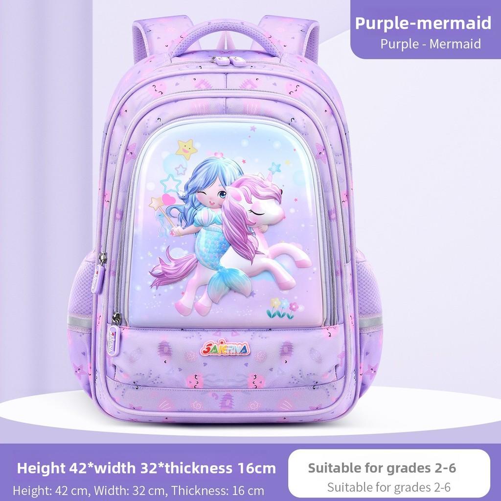 Childrens 3d Leather School Backpack With Breathable Waterproof Fabric For Kids