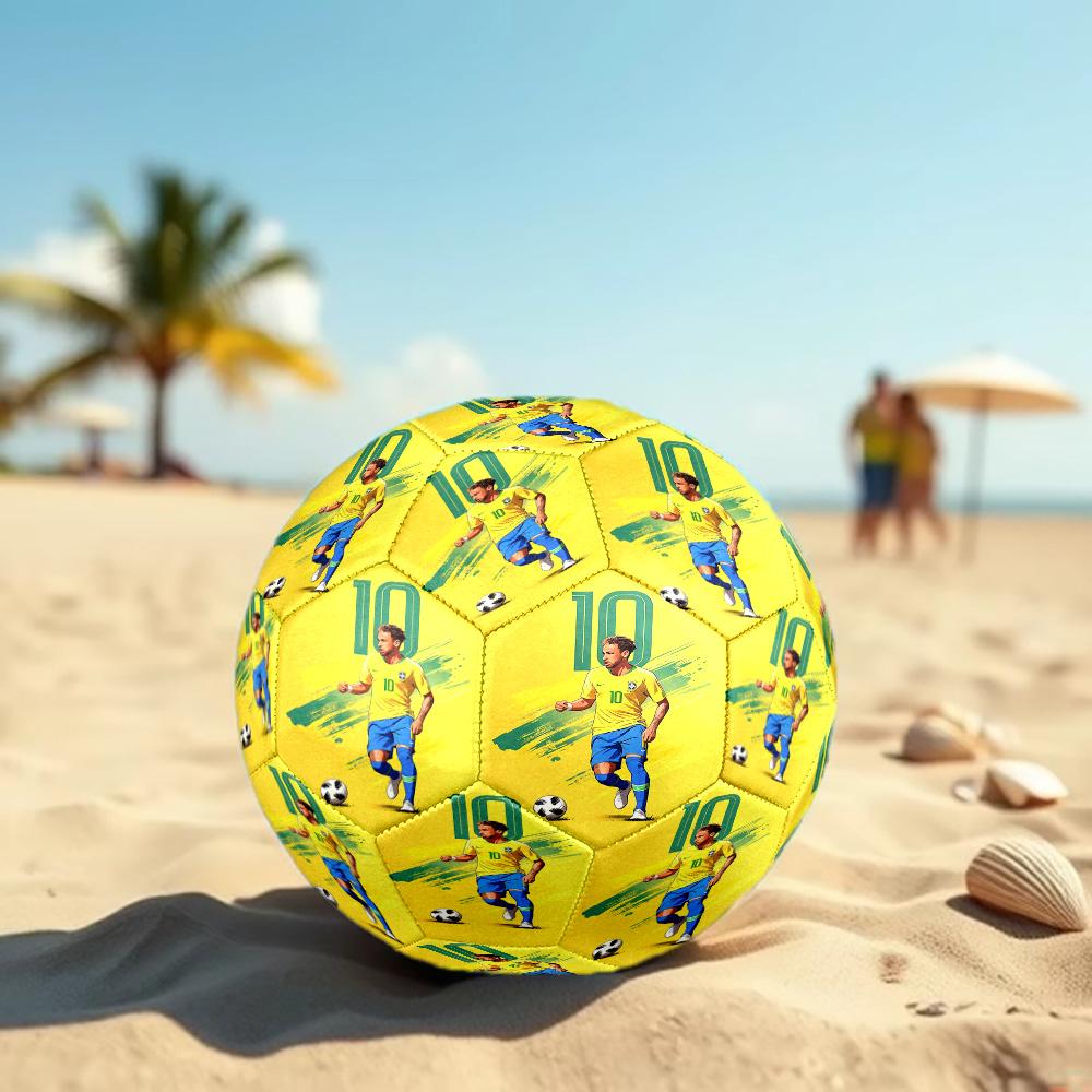 1pc GOAT Neymar Jrs Legacy Size 5 Football Soccer Balls, Competition Sport Football Indoor And Outdoor Training Ball.Q702003