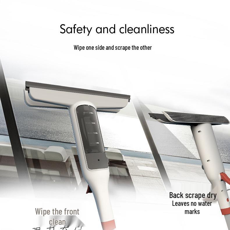 

Высотный двухсторонний стеклоочиститель - Профессиональный бытовой очиститель Squeegee Strip