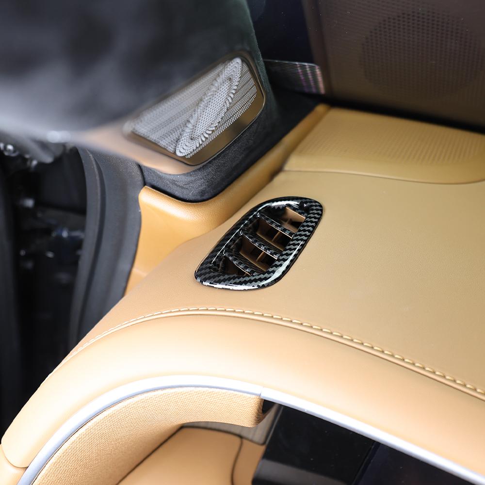 Car Interior For Hyundai Palisade LX3 2026 Left-hand Drive Car Front Upper Vent Tank Lid Dashboard Vent Trim Frame ABS Material