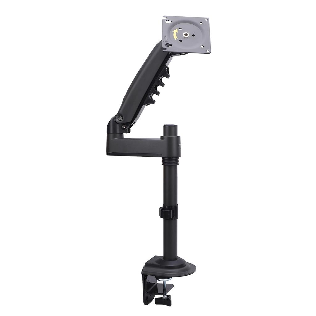 Single Display Mount for 17 to 30 Inch Screen Aluminum Computer Display Screen Arm Adjustable Stand