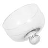 Glass Microwave Splatter Cover 16cm Vented High Temperature Resistant Lid Food Protector Microwave Plate Cover Transparent