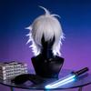 Jujutsu Kaisen Gojo Satoru Cosplay Wig Short White Hightemperature Silk For Anime Fans