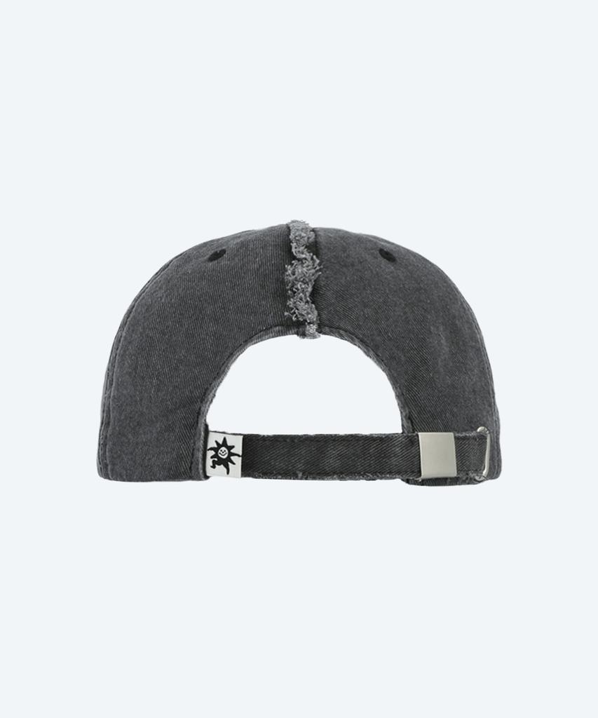 Tonilolenseu Applique Symbol Logo Ball Cap Charcoal