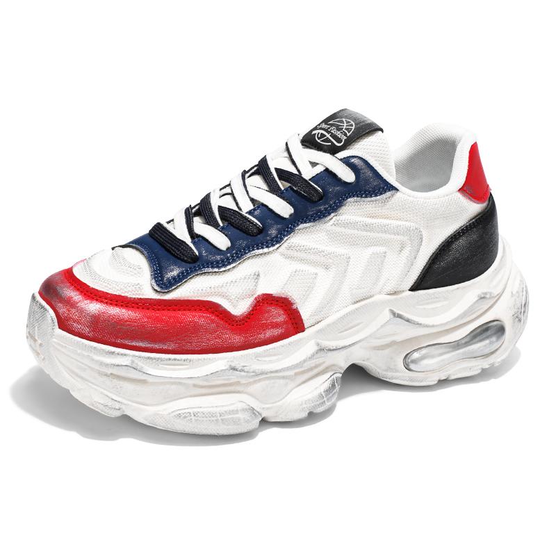 Men's Shoes Daddy Thick-soled Running Shoes Fashion Casual Sports Shoes