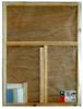 Shinwa Sokutei Blackboard Wooden Vertical Construction Name 450 x 600mm 77057 B-2
