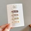 Y2K Dopamine Color Pentagram Small Hair Clip for Women & Kids - Cute Bangs & Side Hair Accessory