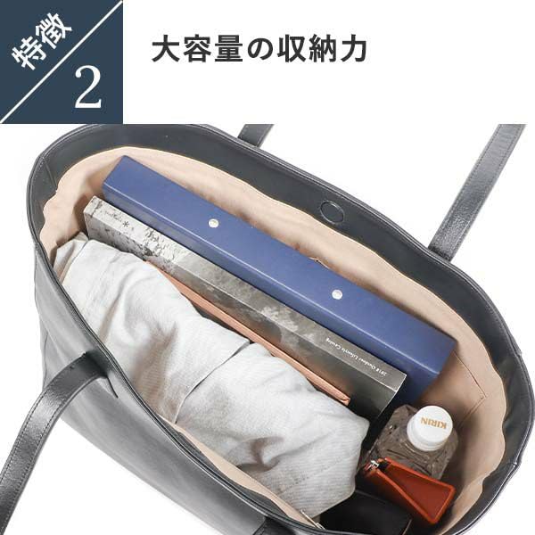 Genuine Leather NP Leather Simple Tote Bag Stylish Boosters Navy [Boosters]